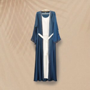 Elegant Diamond Path Abaya
